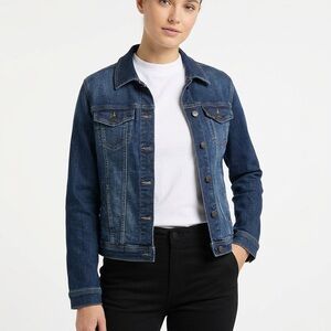 Lee Riders Classic Indigo Denim Trucker Jacket Size
Large